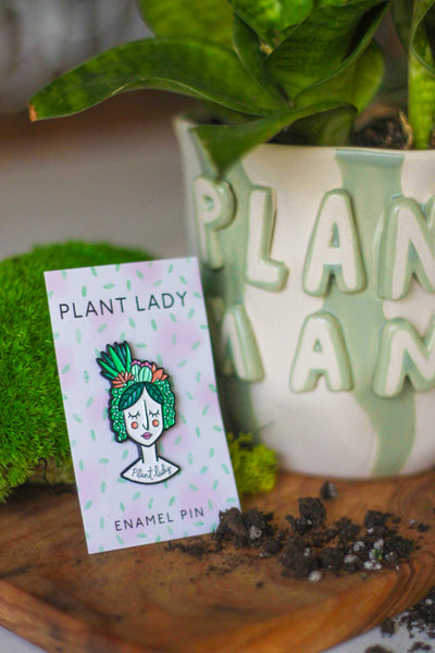 Plant Mama  Plant + Pot + Pin Package