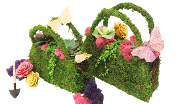 DIY Moss Purse
