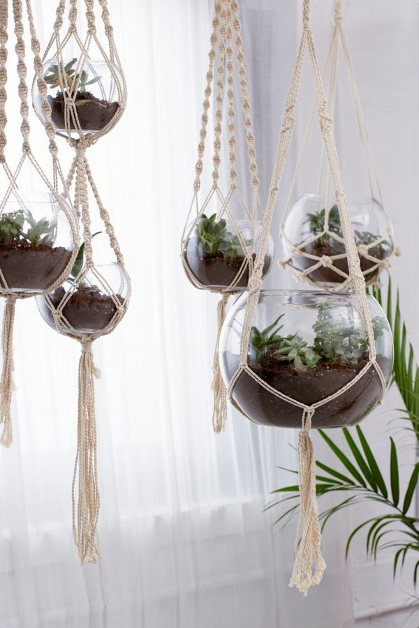 DIY Macrame Terrarium Kit