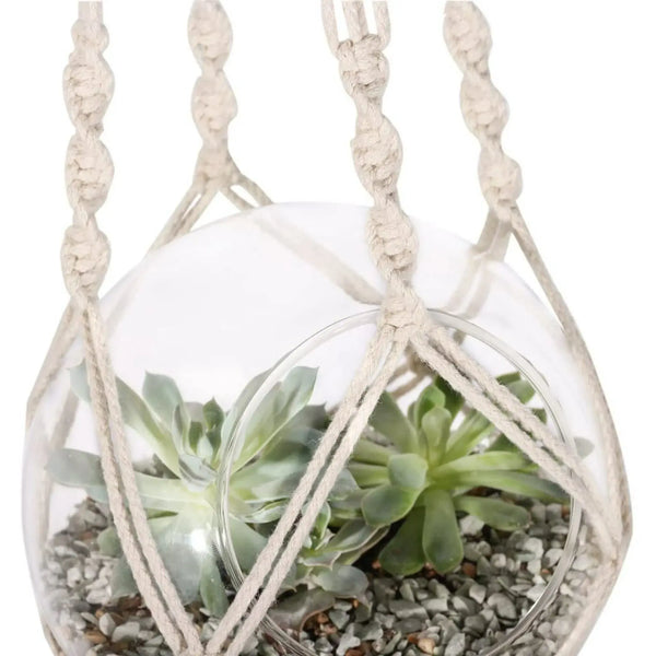 DIY Macrame Terrarium Kit