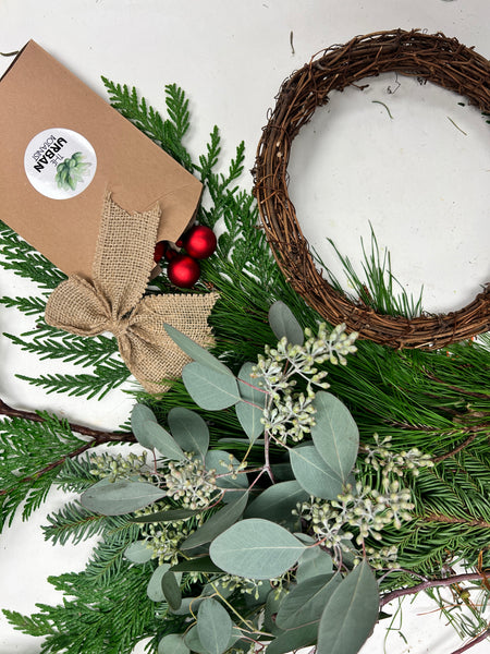 DIY Holiday Wreath Kit