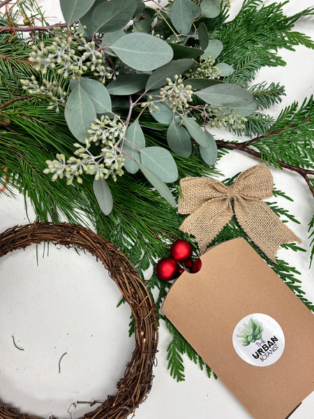 DIY Holiday Wreath Kit