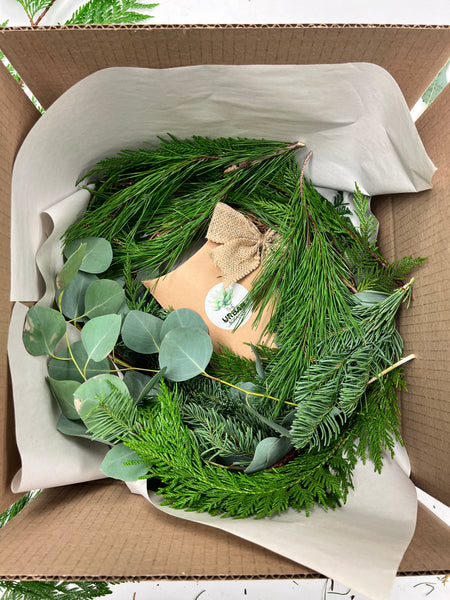 DIY Holiday Wreath Kit